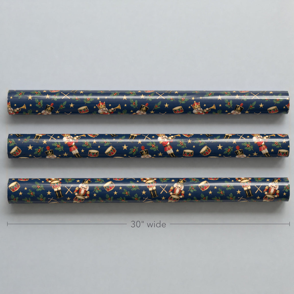 Nutcracker Drummers Wrapping Paper