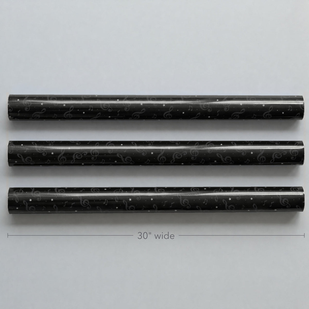 Noir Treble Hush Wrapping Paper