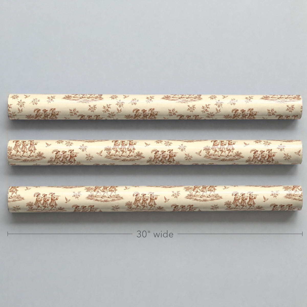 Pipers Piping Toile Wrapping Paper