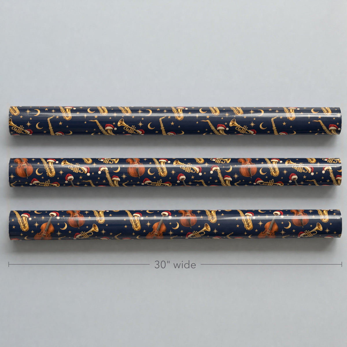 Jazzy Holiday Wrapping Paper