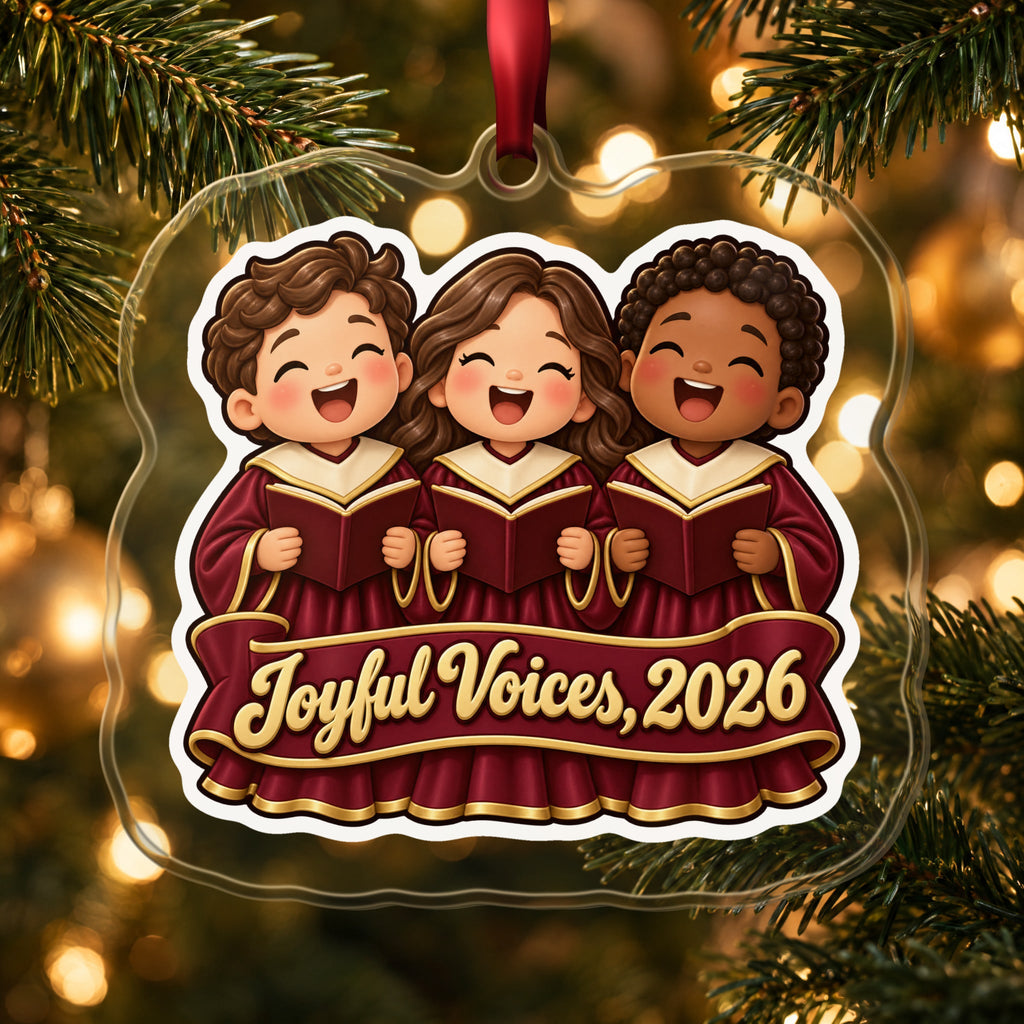 Joyful Voices 2026 Choir Christmas Ornament