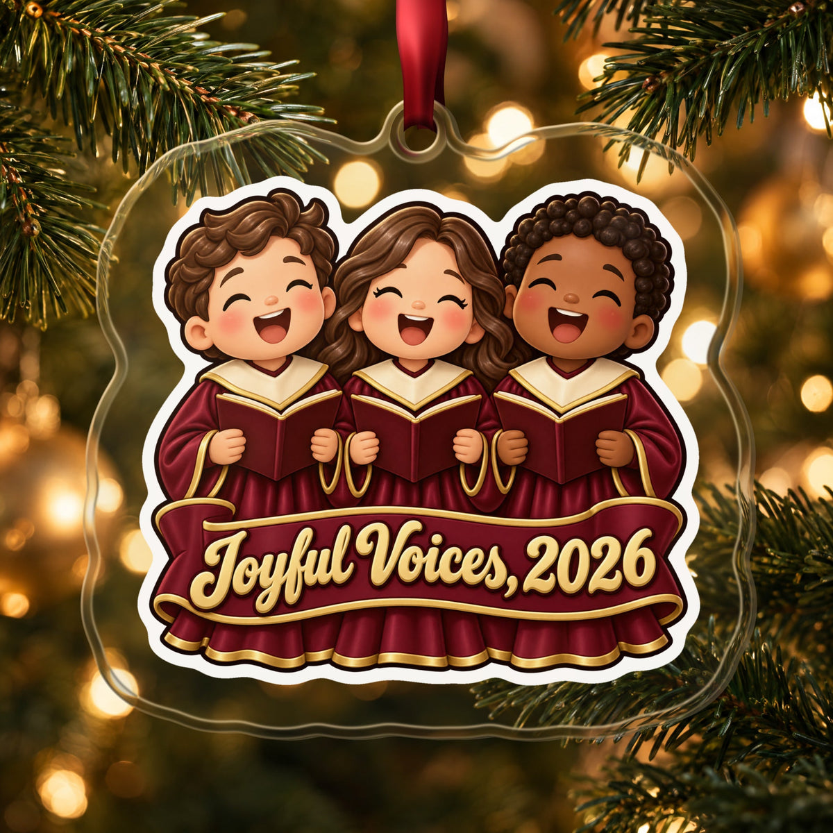 Joyful Voices 2026 Choir Christmas Ornament