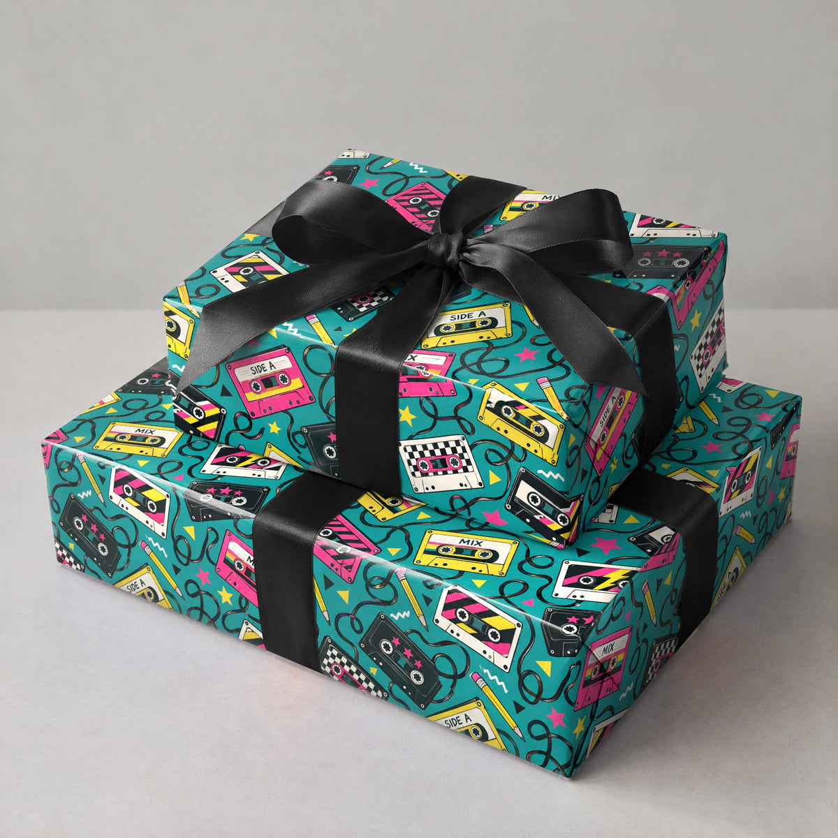 Mixtape Cassette Wrapping Paper