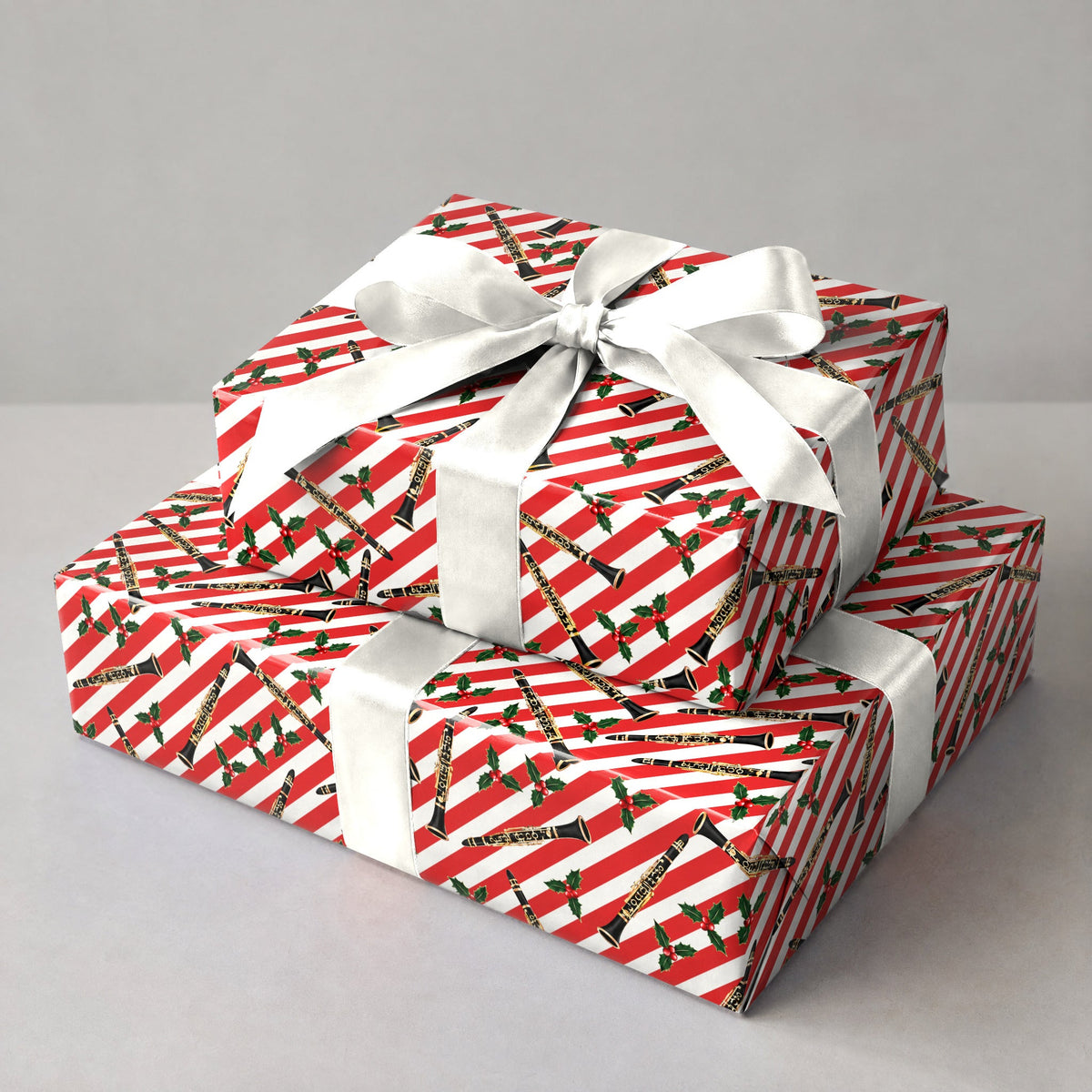 Cane and Clarinet Wrapping Paper