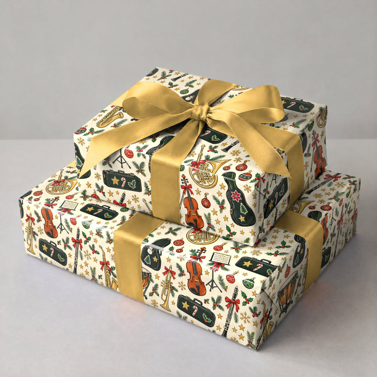 Band Kid Holiday Concert Wrapping Paper