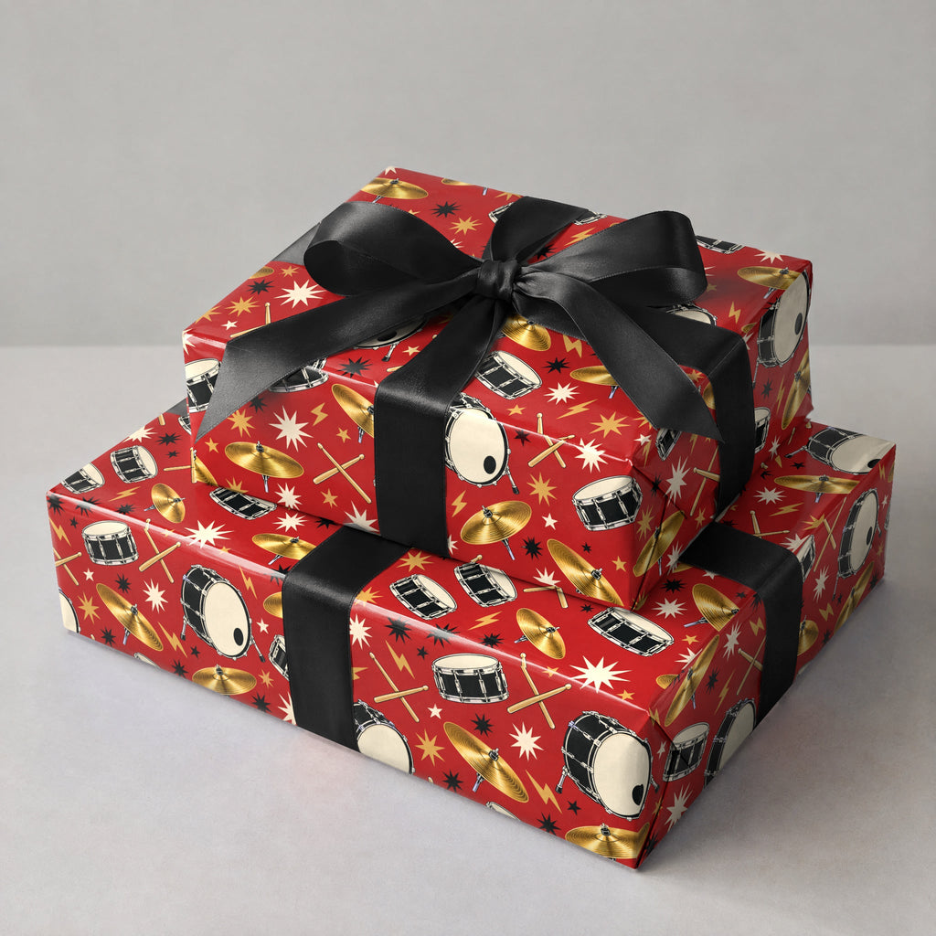 Drummer Wrapping Paper