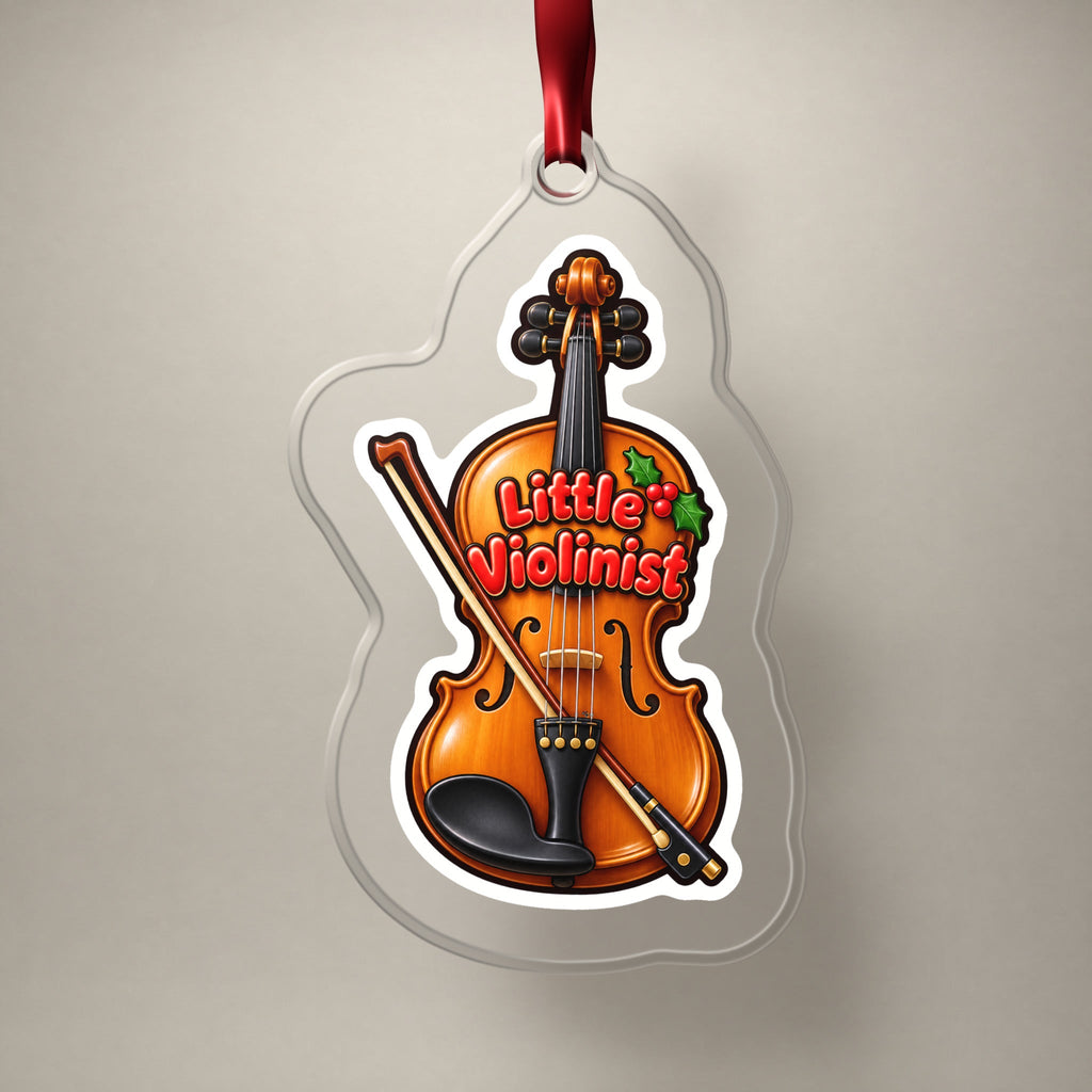 Little Violinist Christmas Ornament