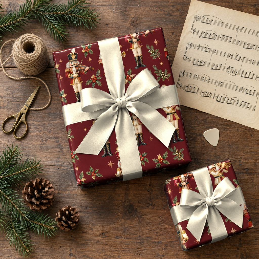 Nutcracker Orchestra Wrapping Paper