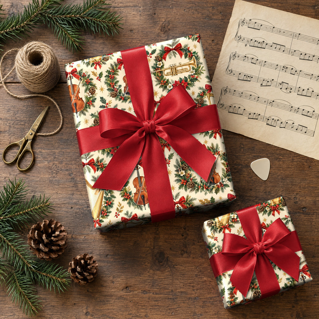 Holiday Pops Orchestra Wrapping Paper