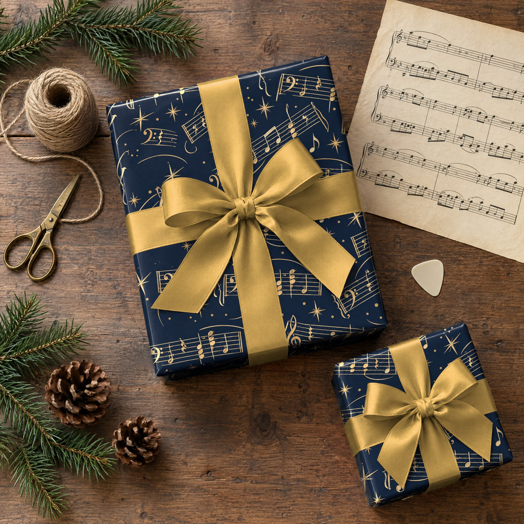 Vintage Sheet Music Wrapping Paper