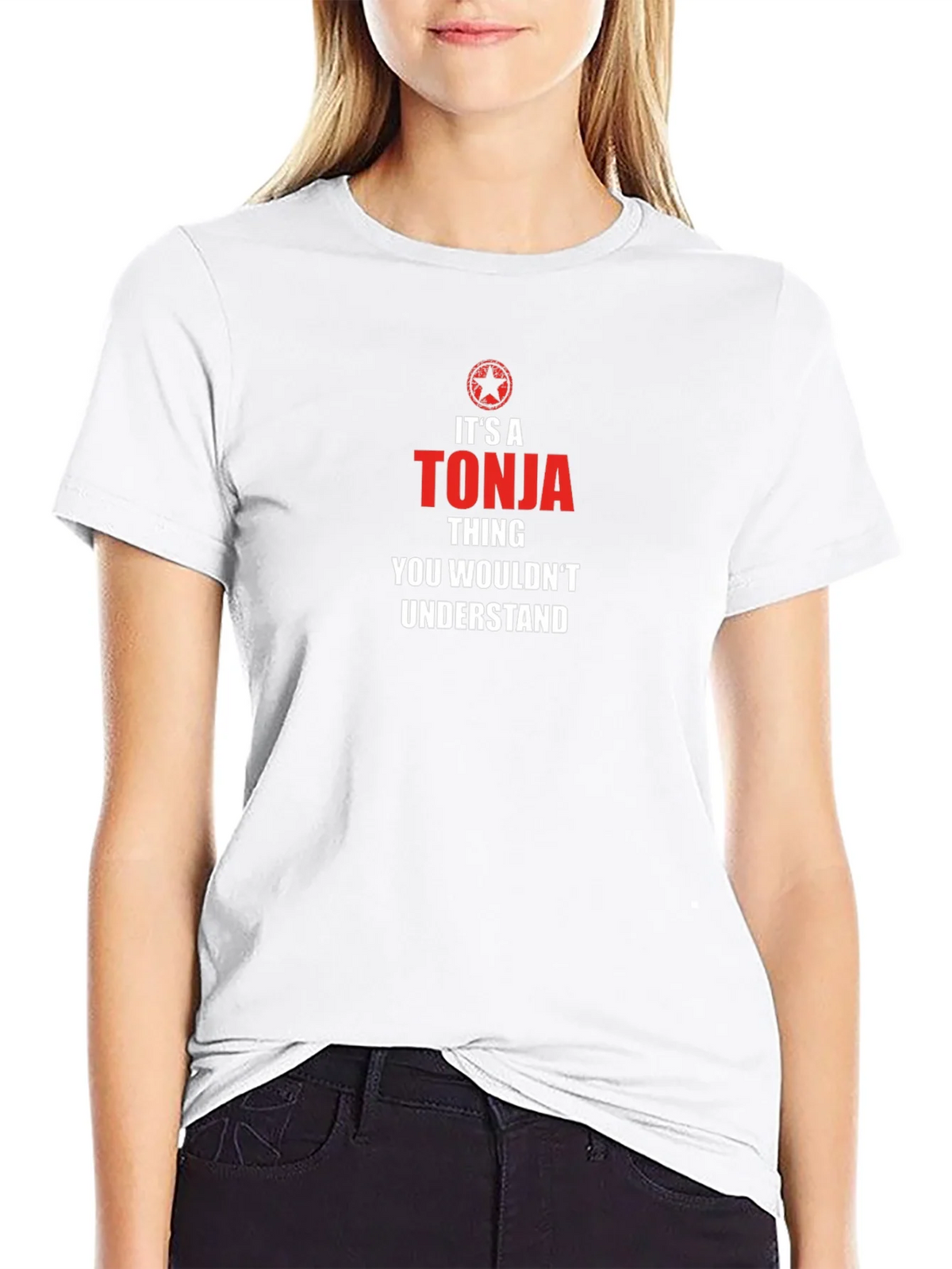 Its A Tonja Thing T-Shirt - Funny Name Tee product image 8