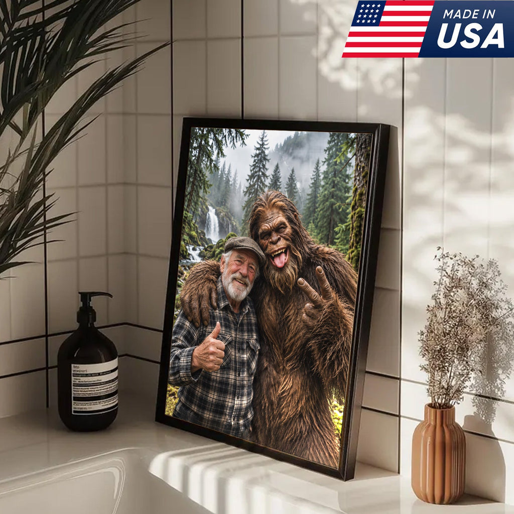 Custom Bigfoot Buddy Canvas