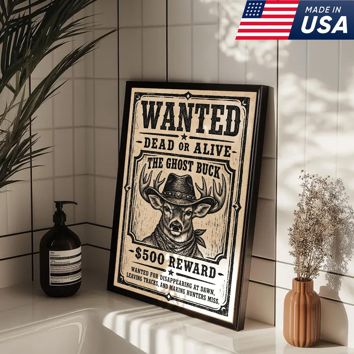 Wanted Ghost Buck Canvas product image 8