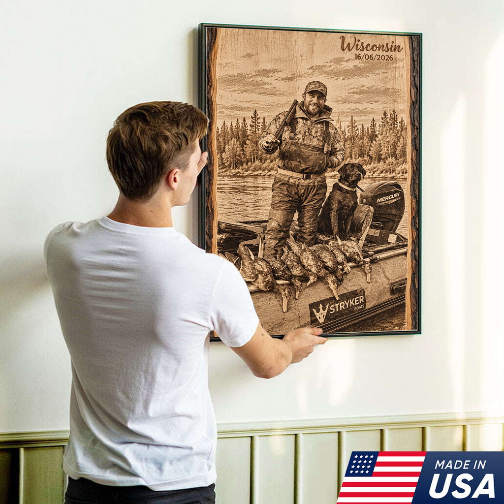 Personalized Hunting Memories Canvas