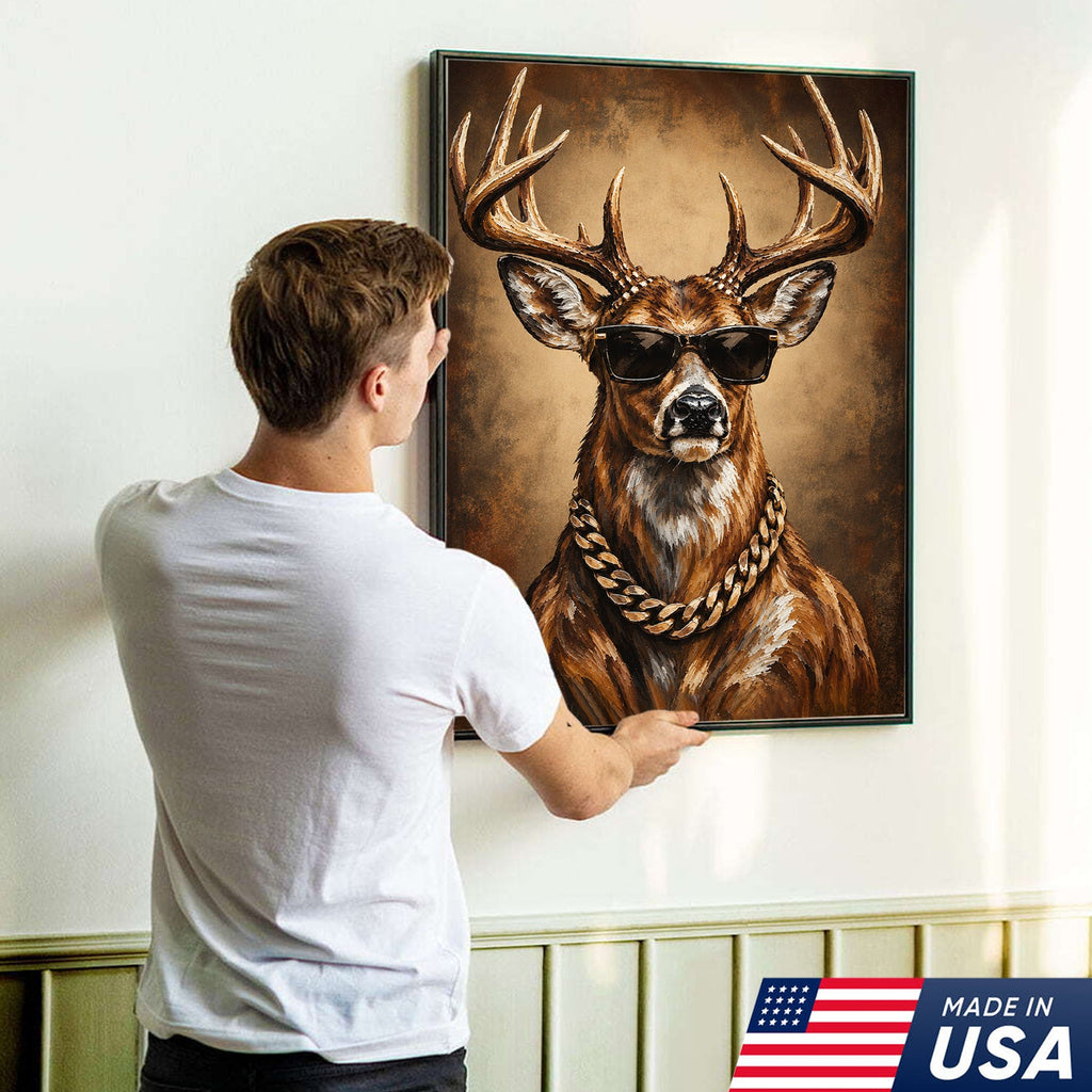 Buck Boss Drip Canvas