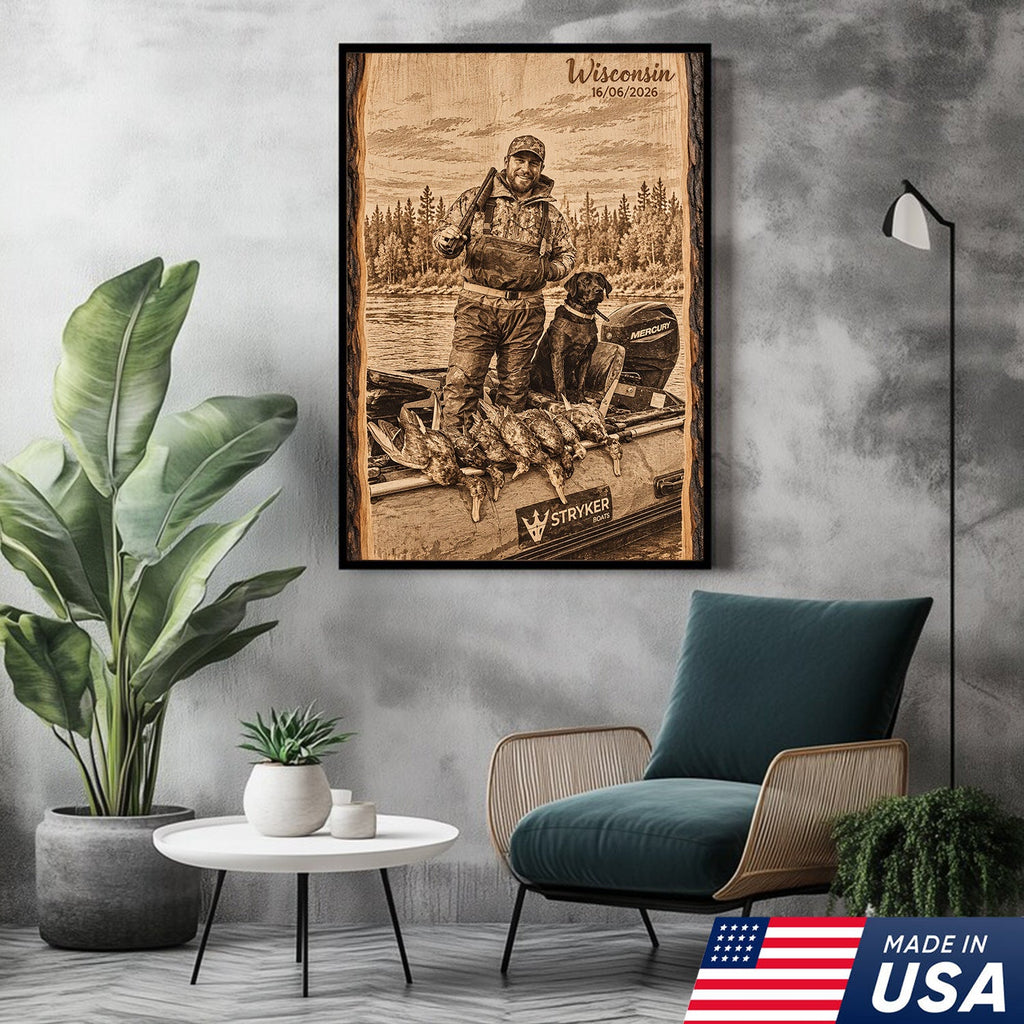 Personalized Hunting Memories Canvas