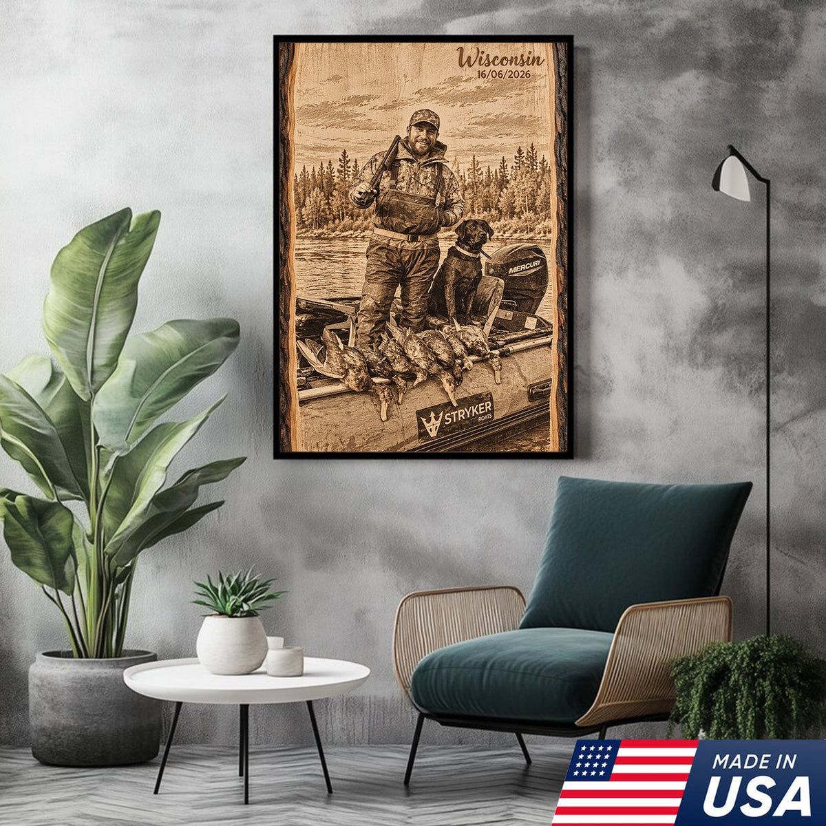 Personalized Hunting Memories Canvas