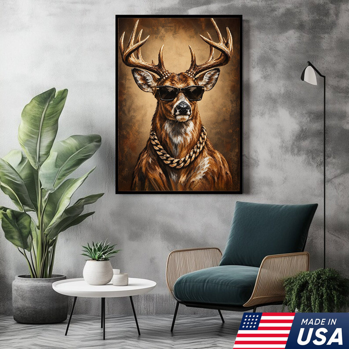 Buck Boss Drip Canvas