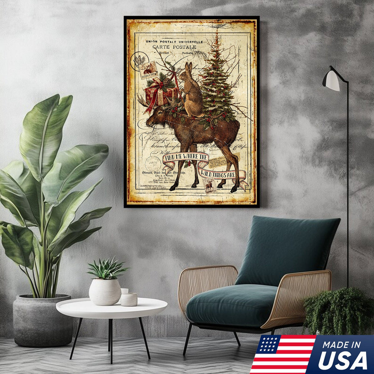 Wild Noel Canvas