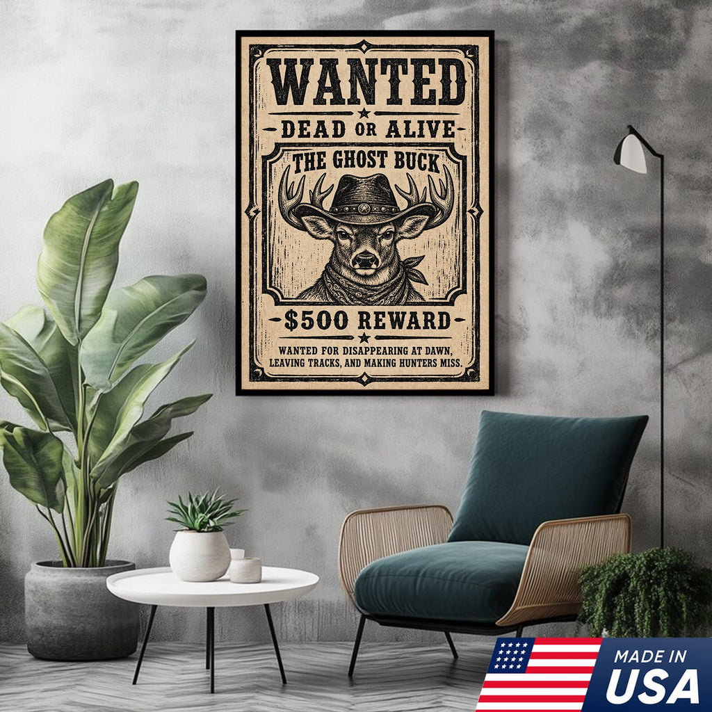 Wanted Ghost Buck Canvas product image 10