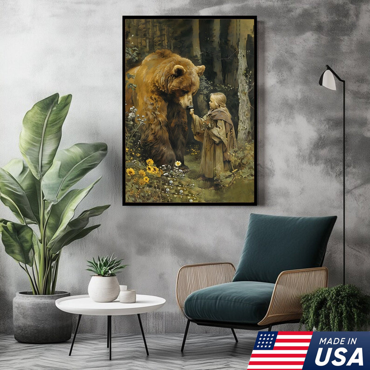 Whispers of Wild Friendship Canvas