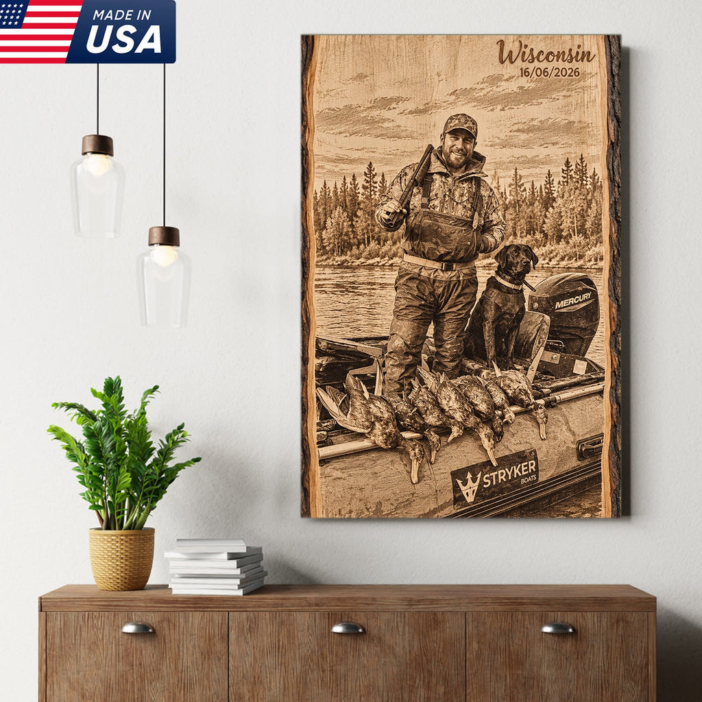 Personalized Hunting Memories Canvas