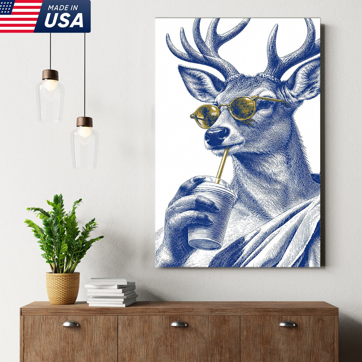 Cool Buck Vibes Canvas