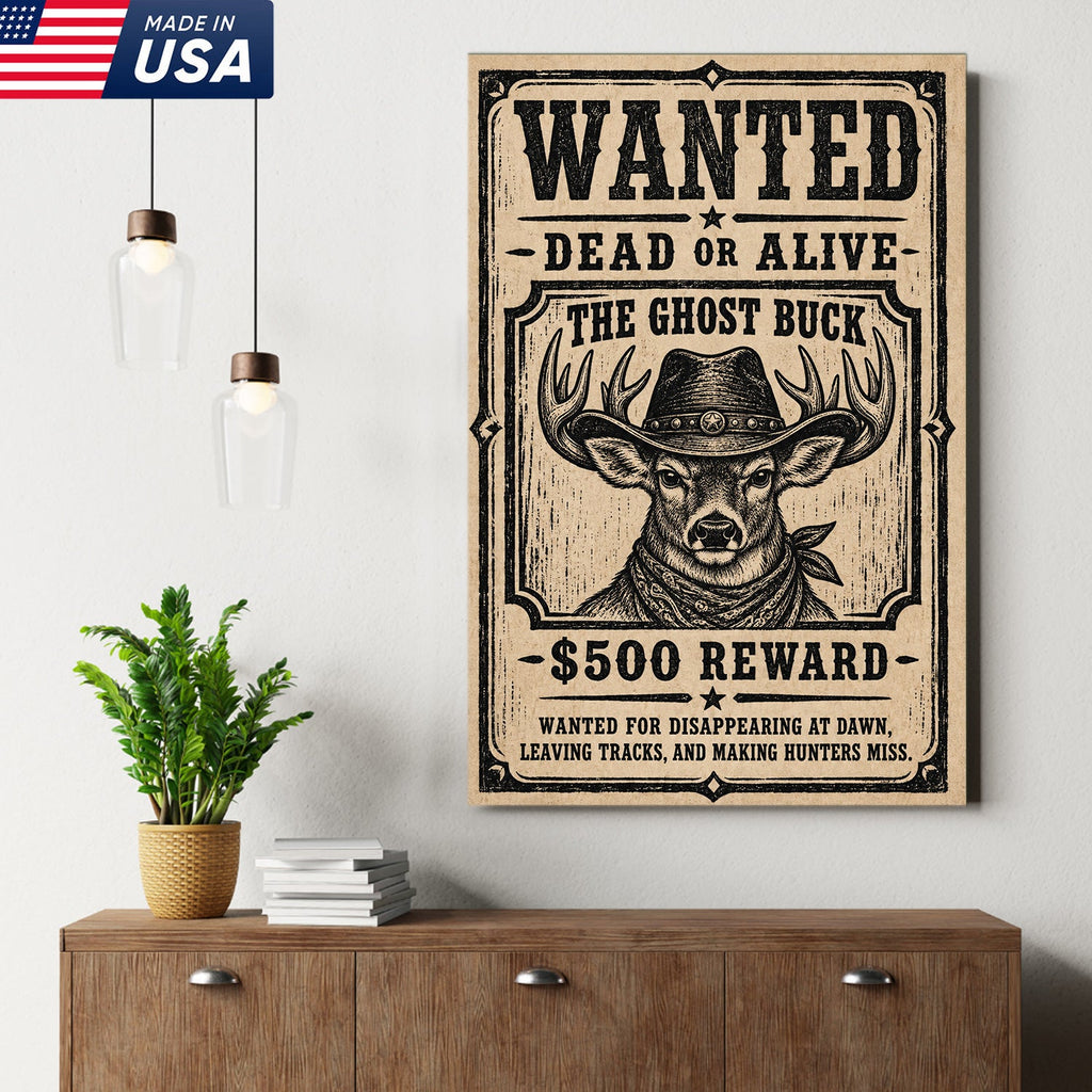 Wanted Ghost Buck Canvas product image 11