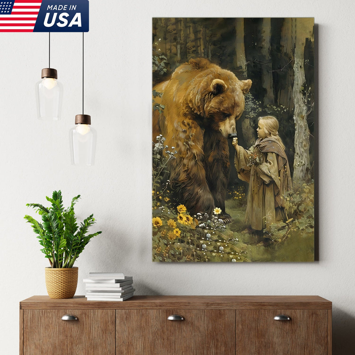 Whispers of Wild Friendship Canvas