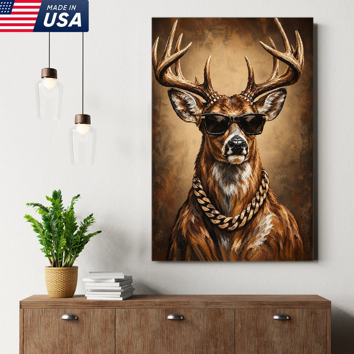 Buck Boss Drip Canvas