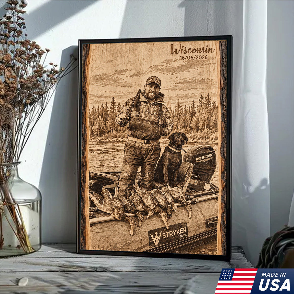 Personalized Hunting Memories Canvas
