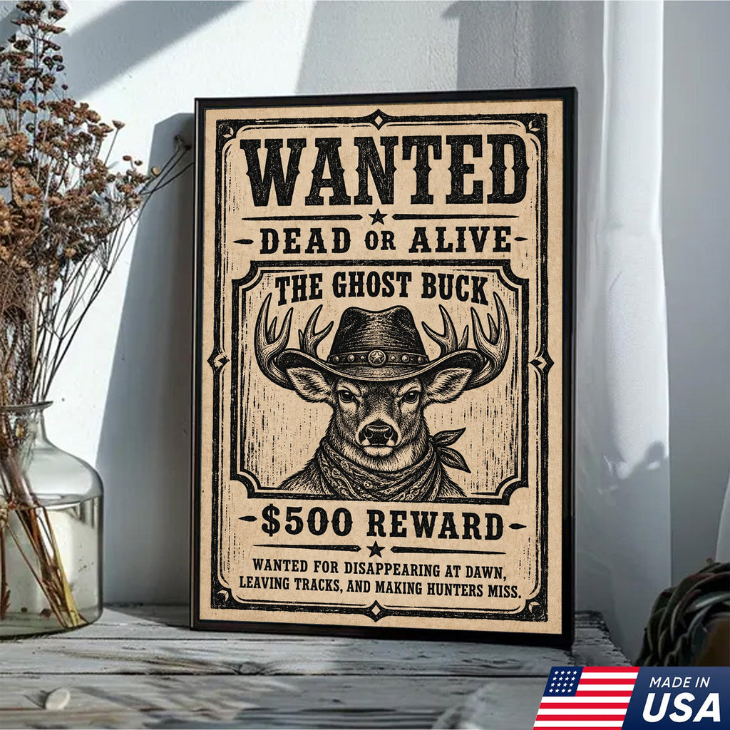 Wanted Ghost Buck Canvas product image 12
