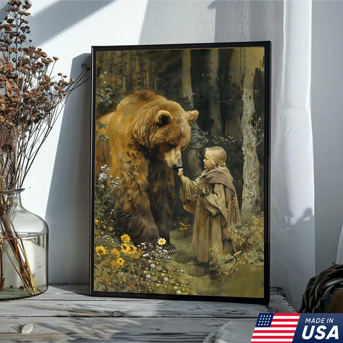 Whispers of Wild Friendship Canvas