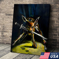 Midnight Deer Hunt Canvas