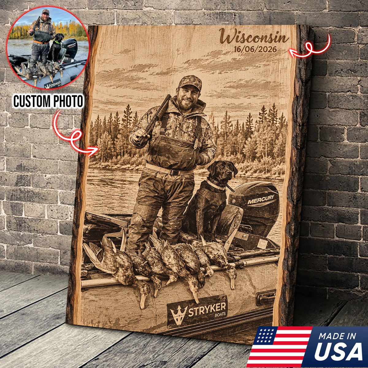 Personalized Hunting Memories Canvas