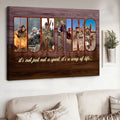 Personalized Hunting Canvas – Custom Photo Collage for Hunters, Hunting Is Not Just a Sport It’s a Way of Life Wall Art
