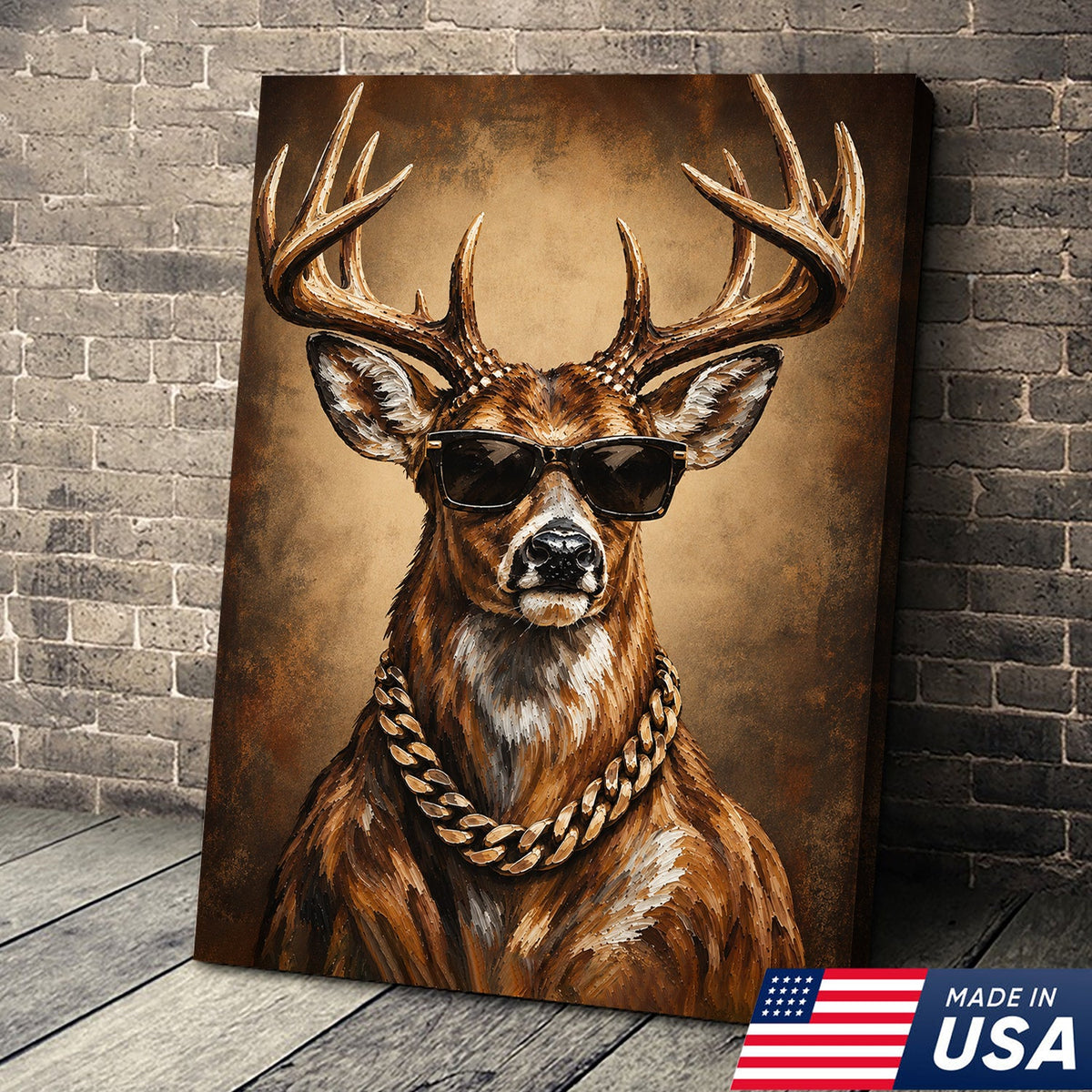 Buck Boss Drip Canvas
