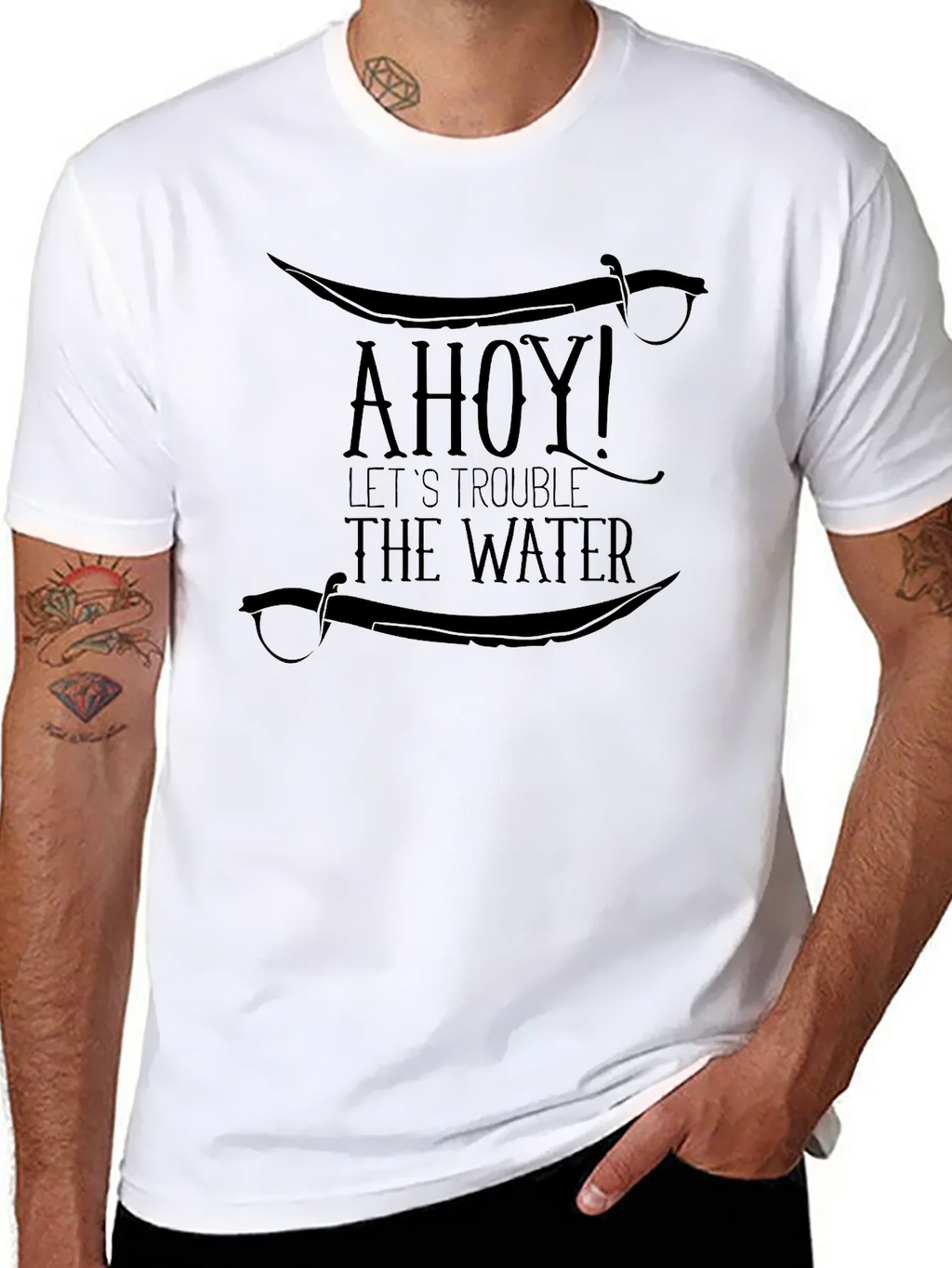 Ahoy! Pirate T-Shirt - Lets Trouble The Water product image 7