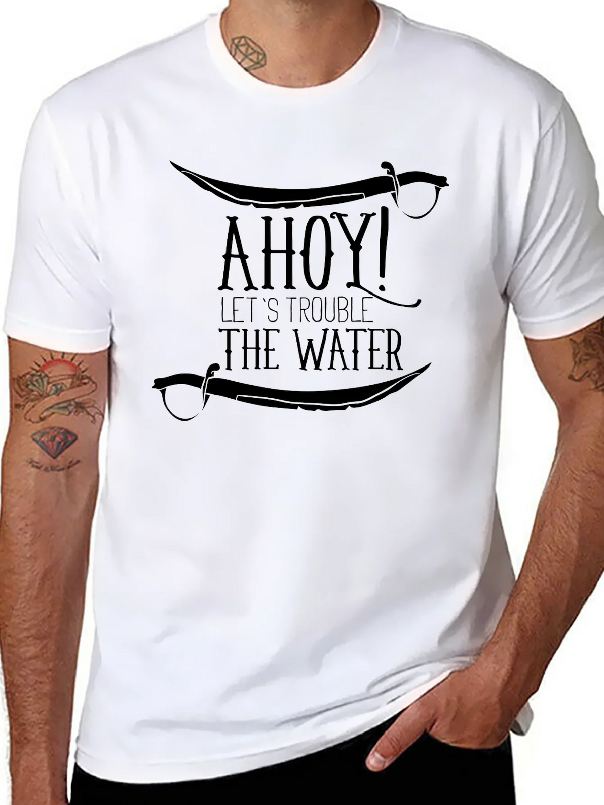 Ahoy! Pirate T-Shirt - Lets Trouble The Water product image 7