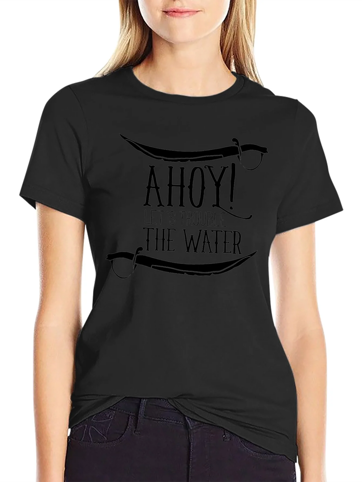 Ahoy! Pirate T-Shirt - Lets Trouble The Water product image 2