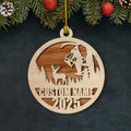 Personalized Bow Hunter Ornament 2025 – Custom Name Gift for Deer Hunters