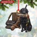 Personalized Duck Hunting Dog Ornament – Personalized Acrylic Christmas Decor for Hunters
