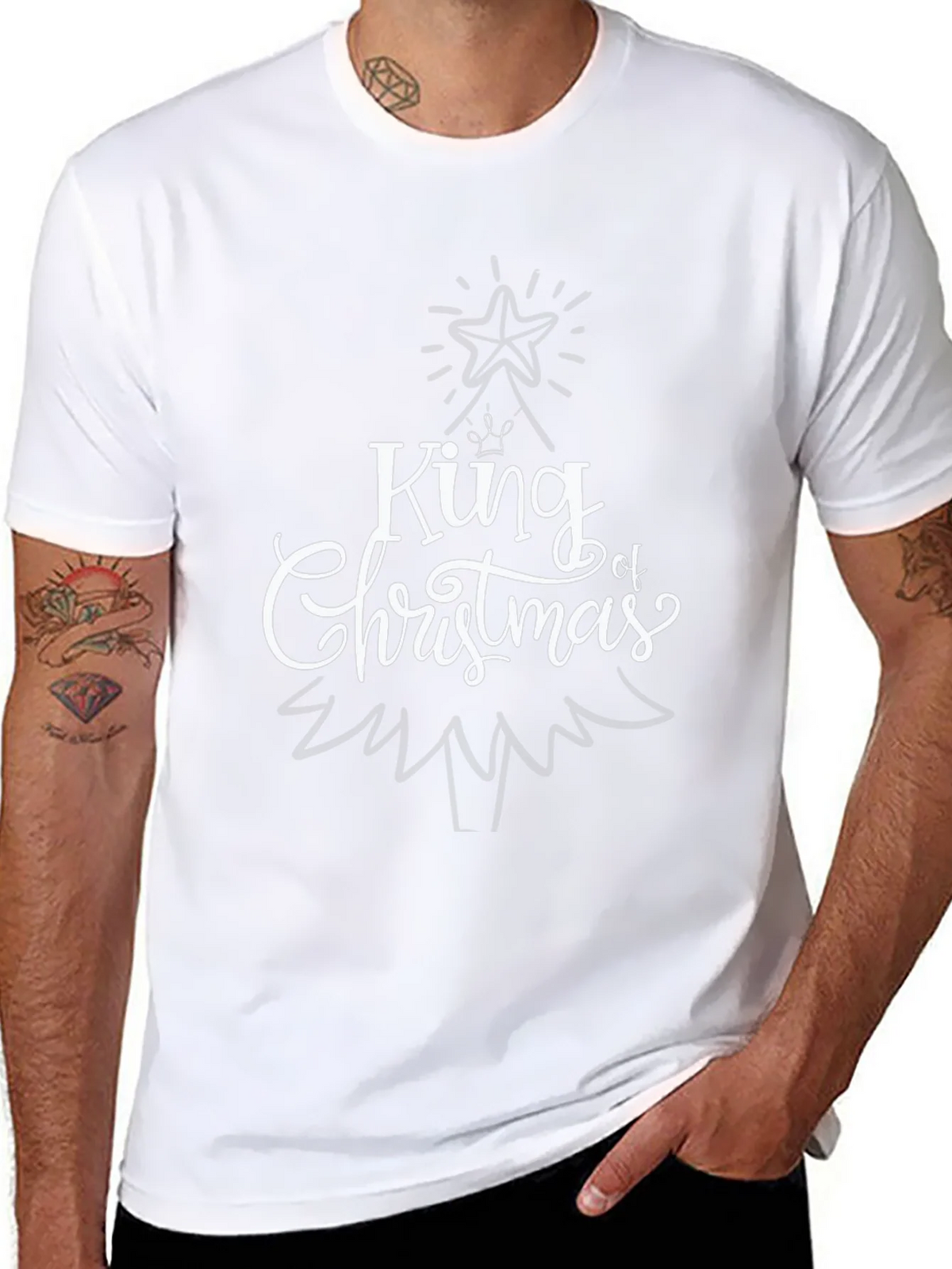 King of Christmas Graphic Tee product image 6
