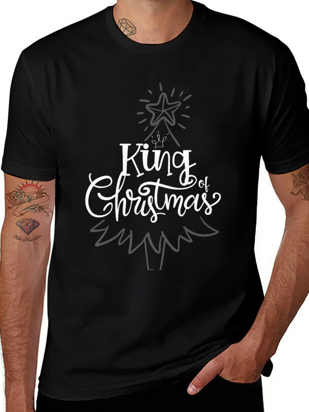 King of Christmas Graphic Tee product image 1
