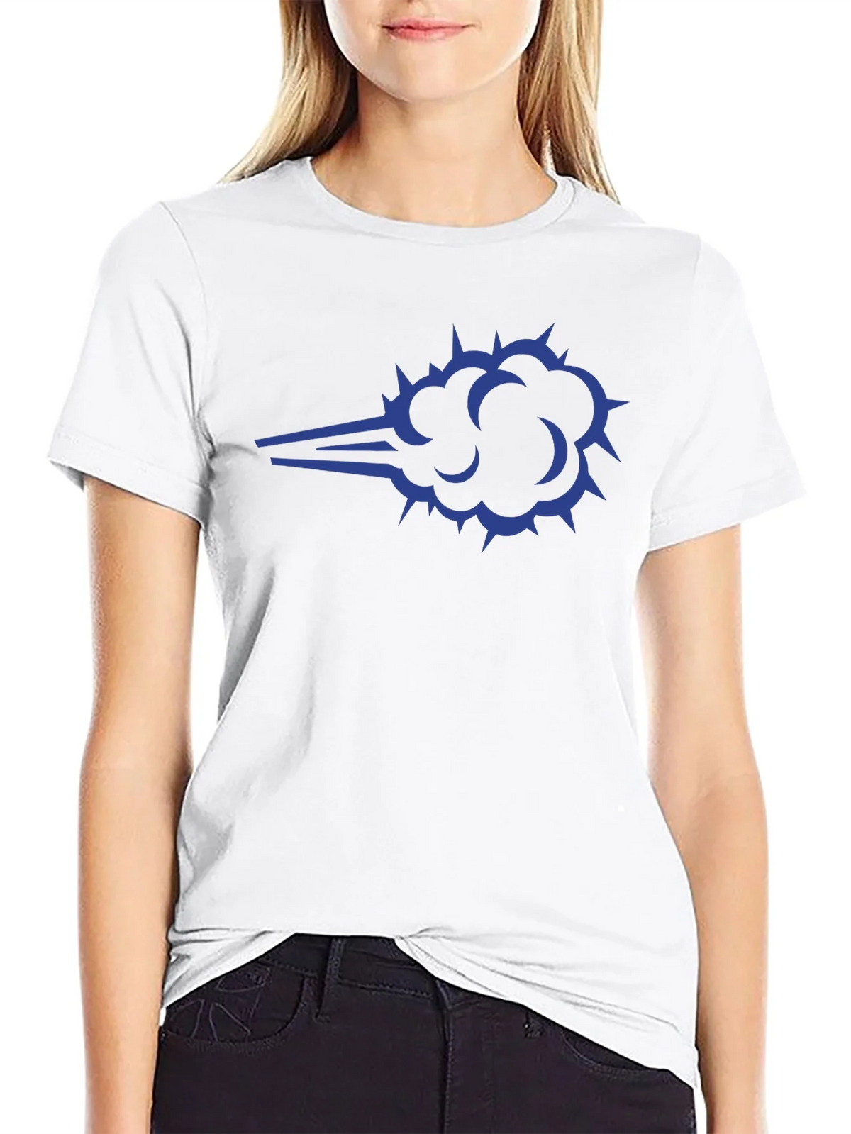 Cool Cloud Graphic Black Tee product image 7