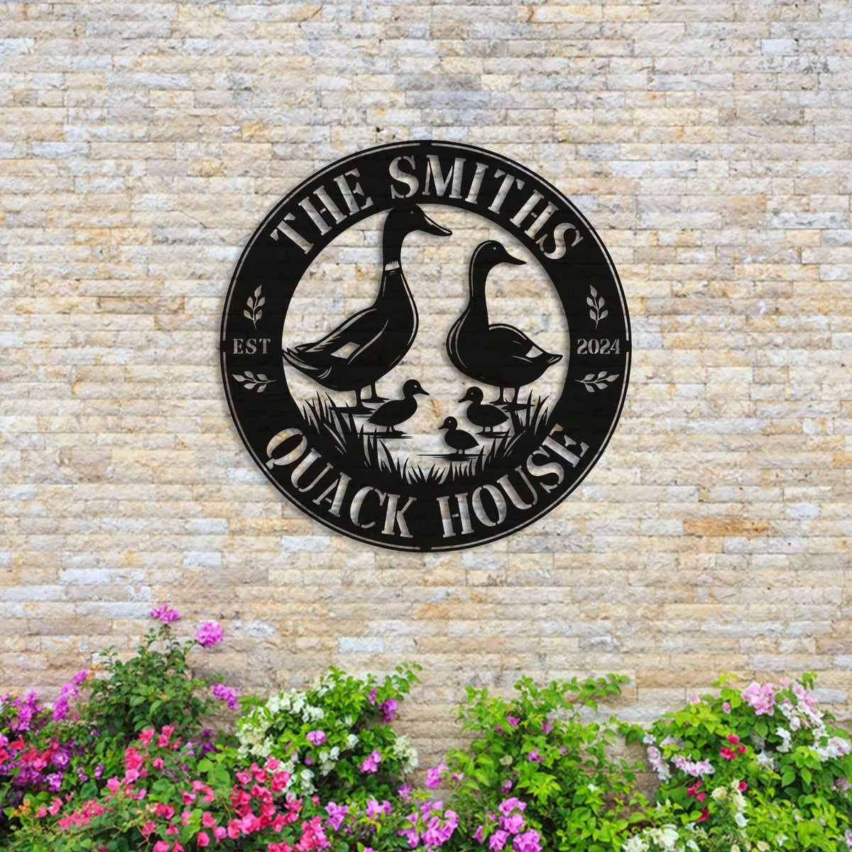 Custom Duck Farm Metal Sign, Duck Quack House sign, Farmhouse Decor
