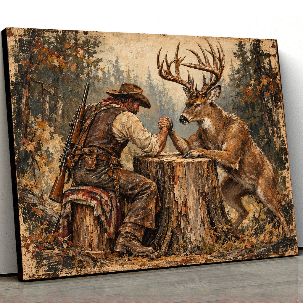 Frontier Showdown Canvas