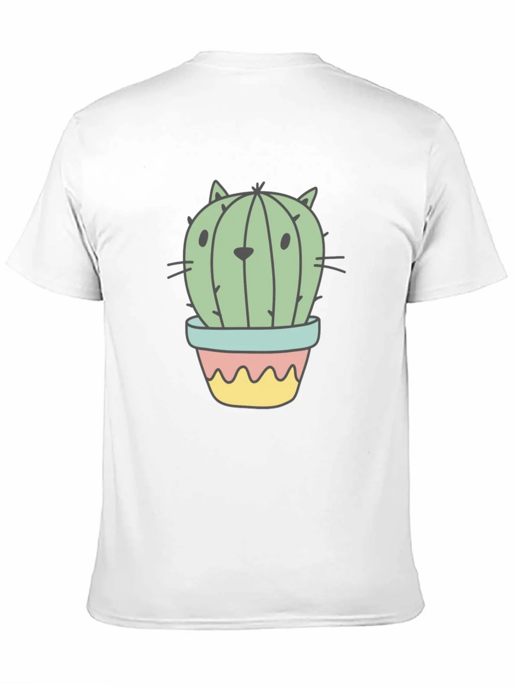Cactus Cat Graphic T-Shirt - Unique Novelty Tee product image 10