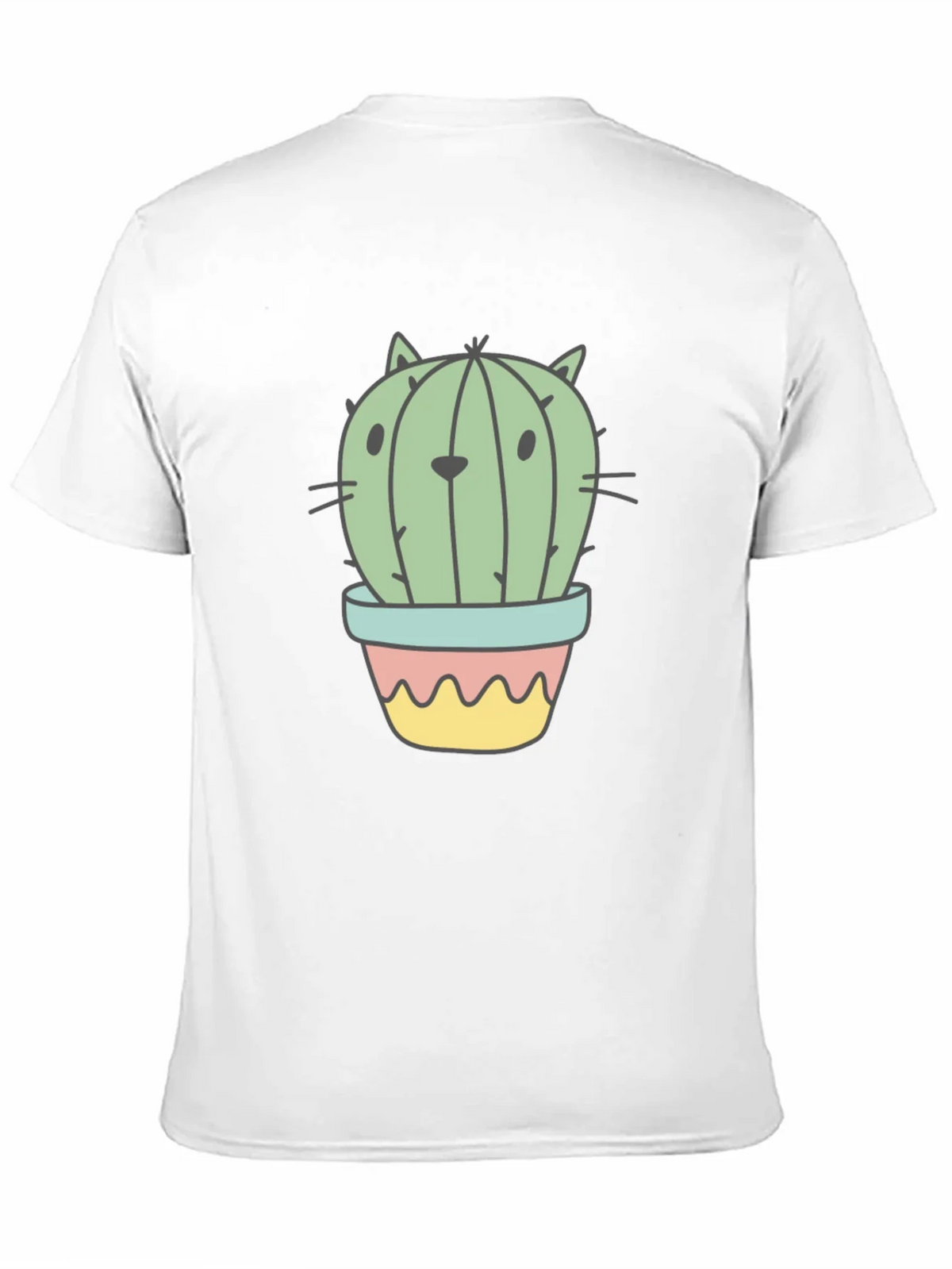 Cactus Cat Graphic T-Shirt - Unique Novelty Tee product image 10