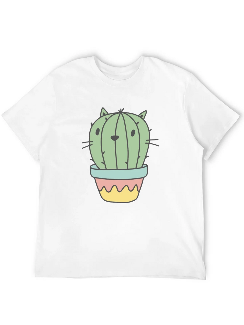 Cactus Cat Graphic T-Shirt - Unique Novelty Tee product image 11